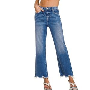 Zenana Blue Flared Jeans